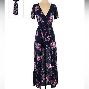 Maxi dress with shorts 🌸